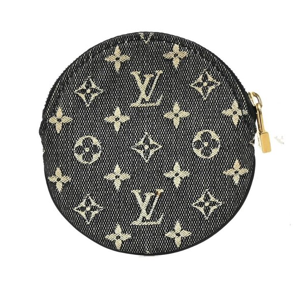 LOUIS VUITTON Porte Monnais Rond Coin Case Monogram Mini Black M92453 69EE970 - Picture 3 of 13